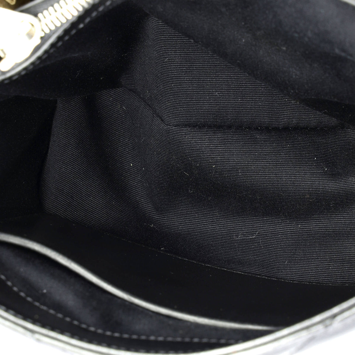 LouLou Top Handle Bag Matelasse Chevron Leather Medium