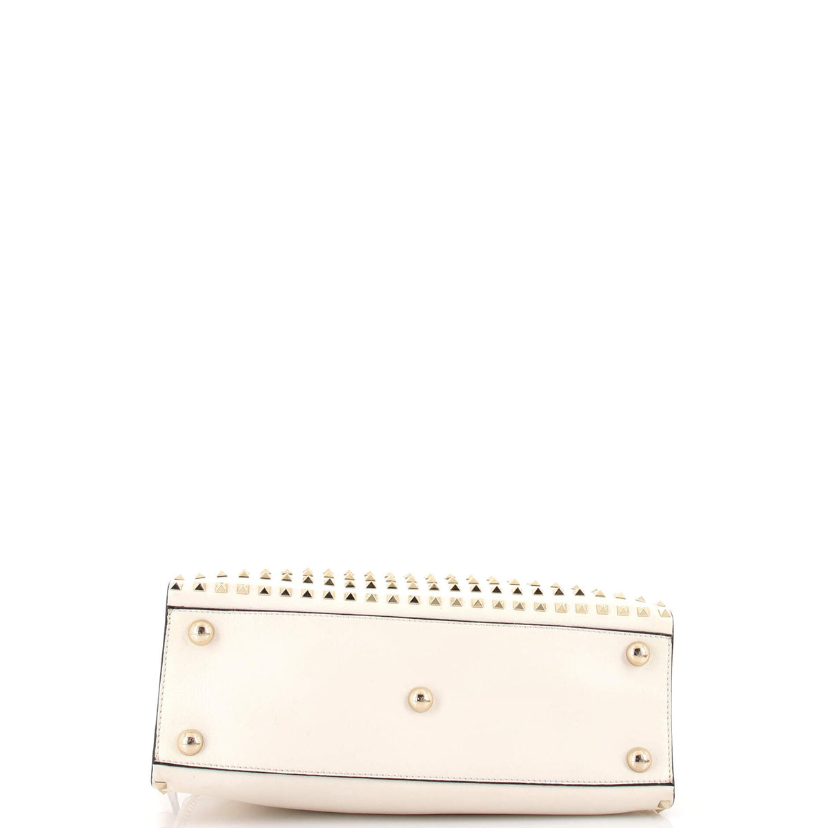 Rockstud Convertible Dome Tote Full Studded Leather