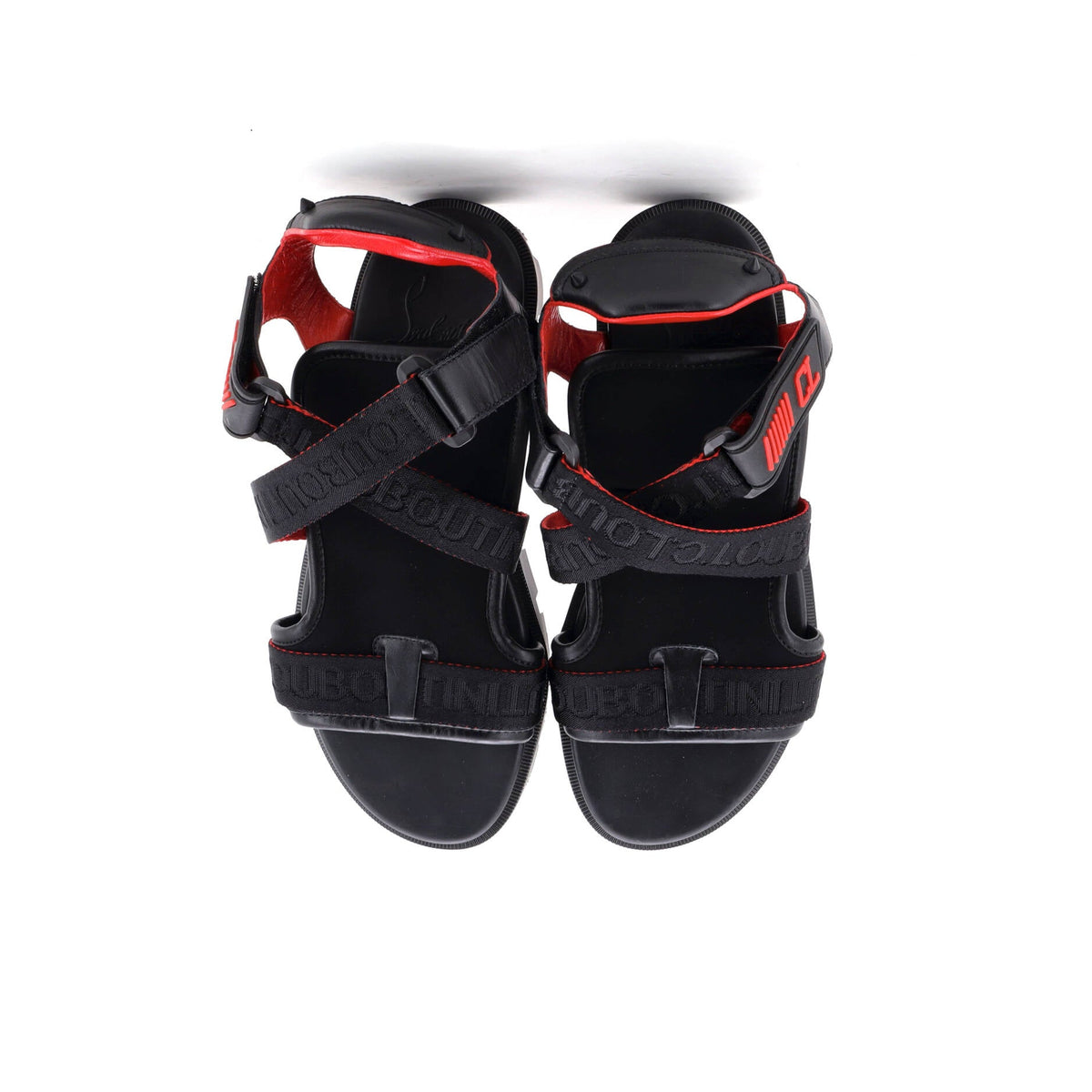 Women's Velcrissimo Flat Sandals Leather and Nylon