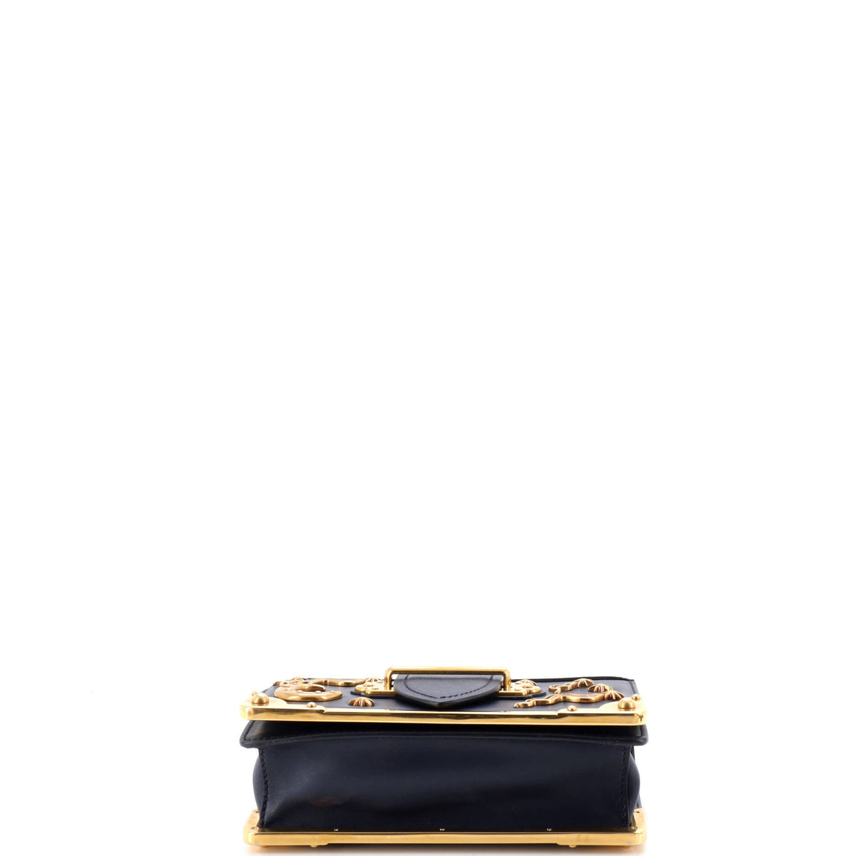 Cahier Crossbody Bag Embellished Leather Small