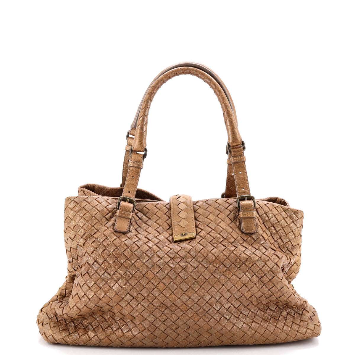 Roma Bag Intrecciato Nappa Medium