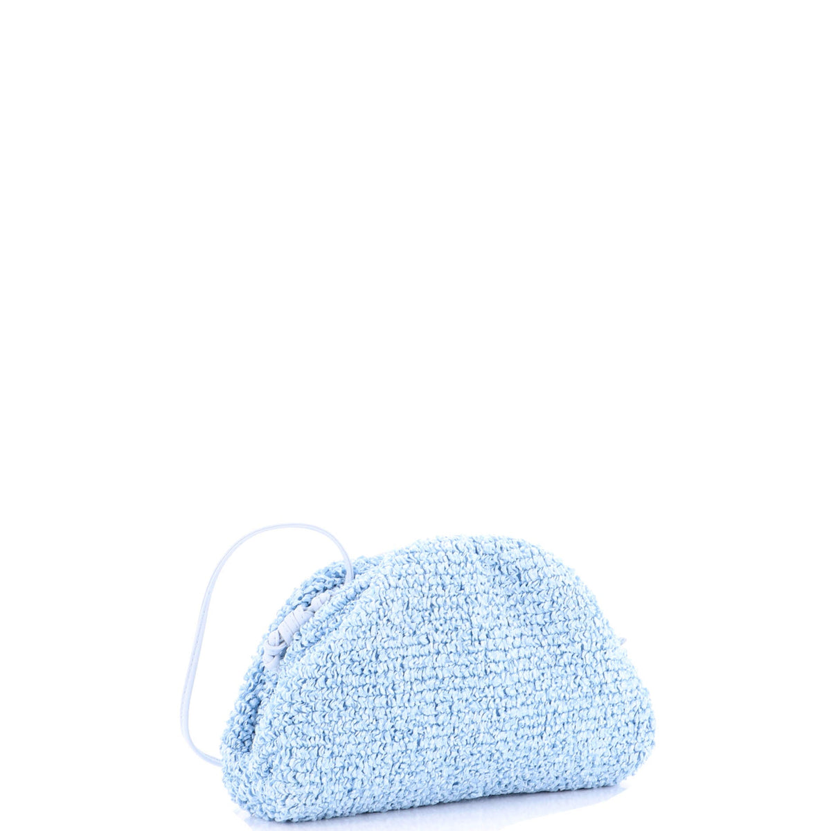 The Pouch Curly Raffia Mini