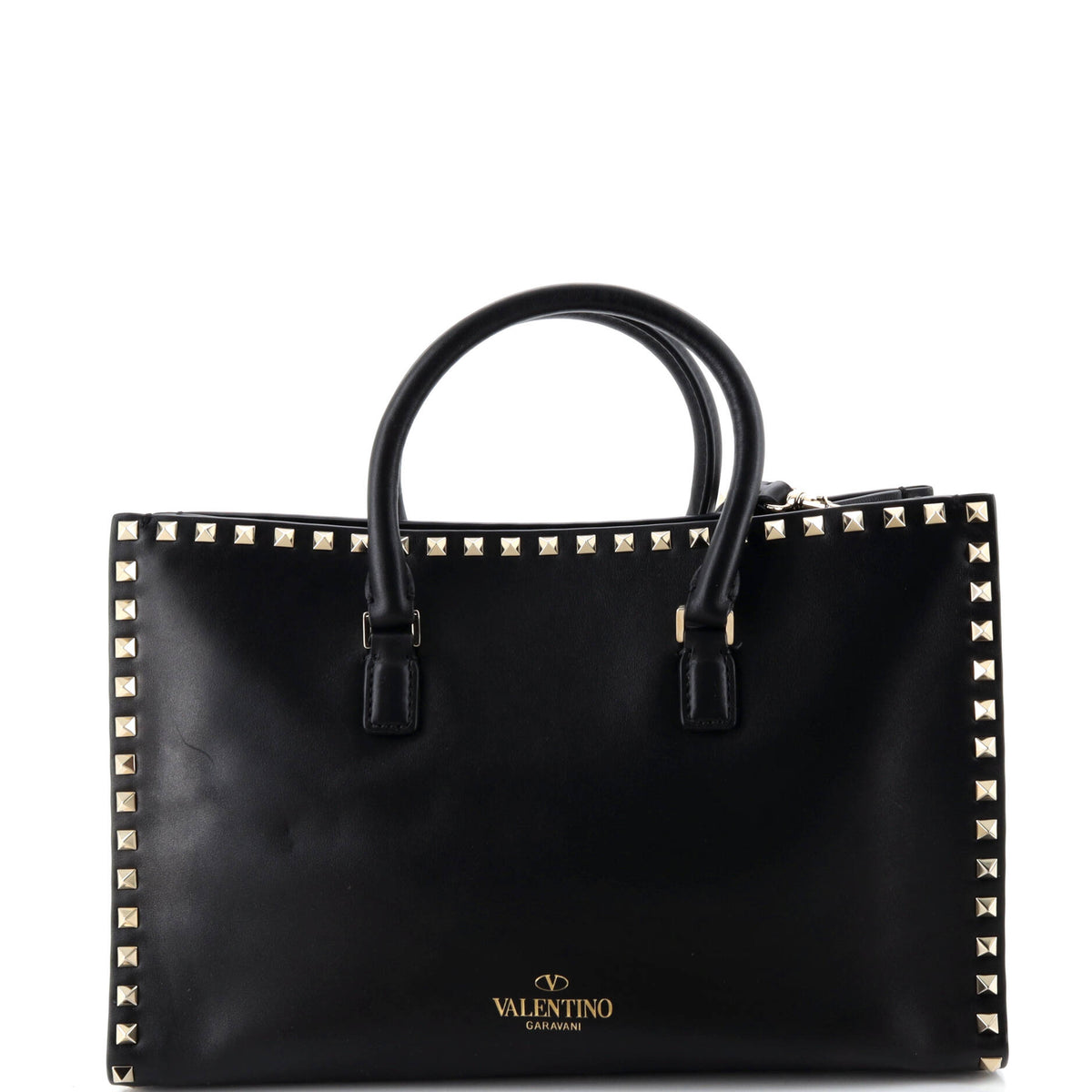 Rockstud Convertible Tote Leather Medium
