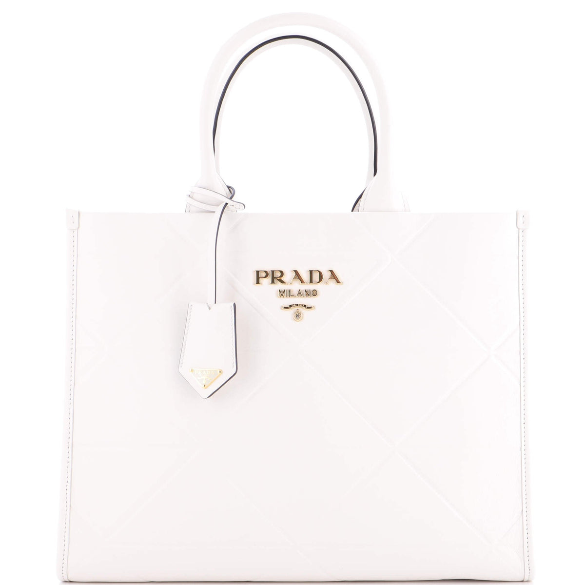 Symbole Shopper Tote Embossed Leather Medium