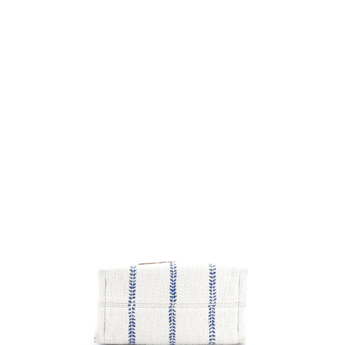 Cabas Thais Tote Triomphe Striped Textile Small