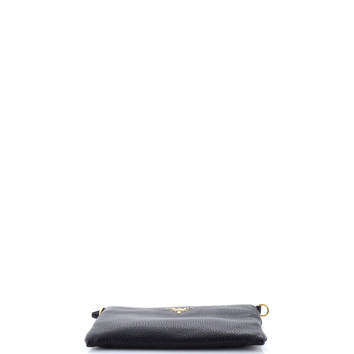 Flat Zip Crossbody Bag Vitello Daino Mini