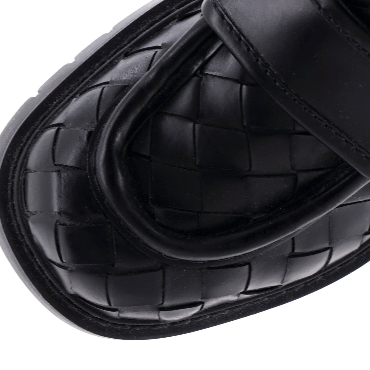 Haddock Loafers Intrecciato Leather