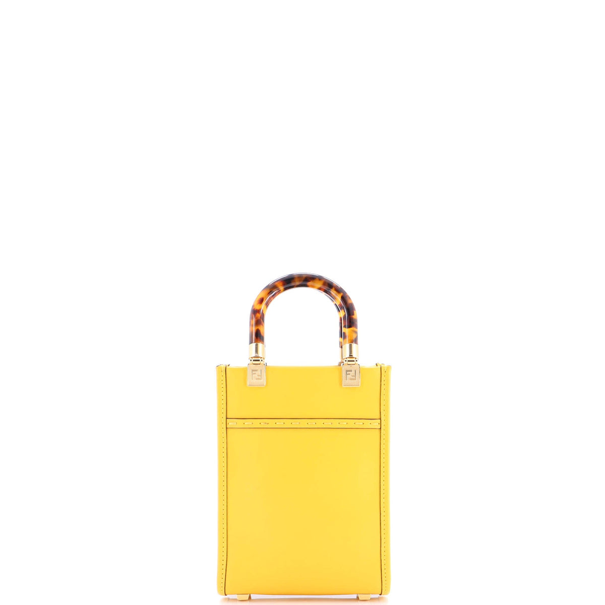 Sunshine Shopper Tote Leather Mini