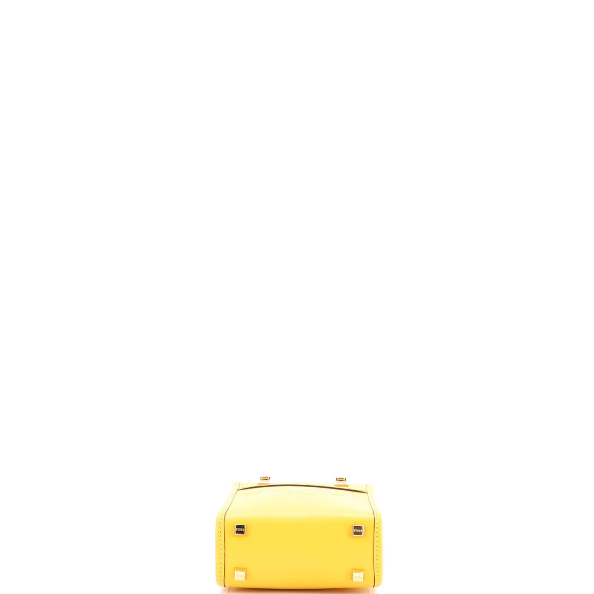 Sunshine Shopper Tote Leather Mini
