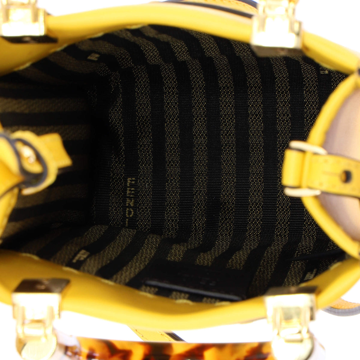 Sunshine Shopper Tote Leather Mini
