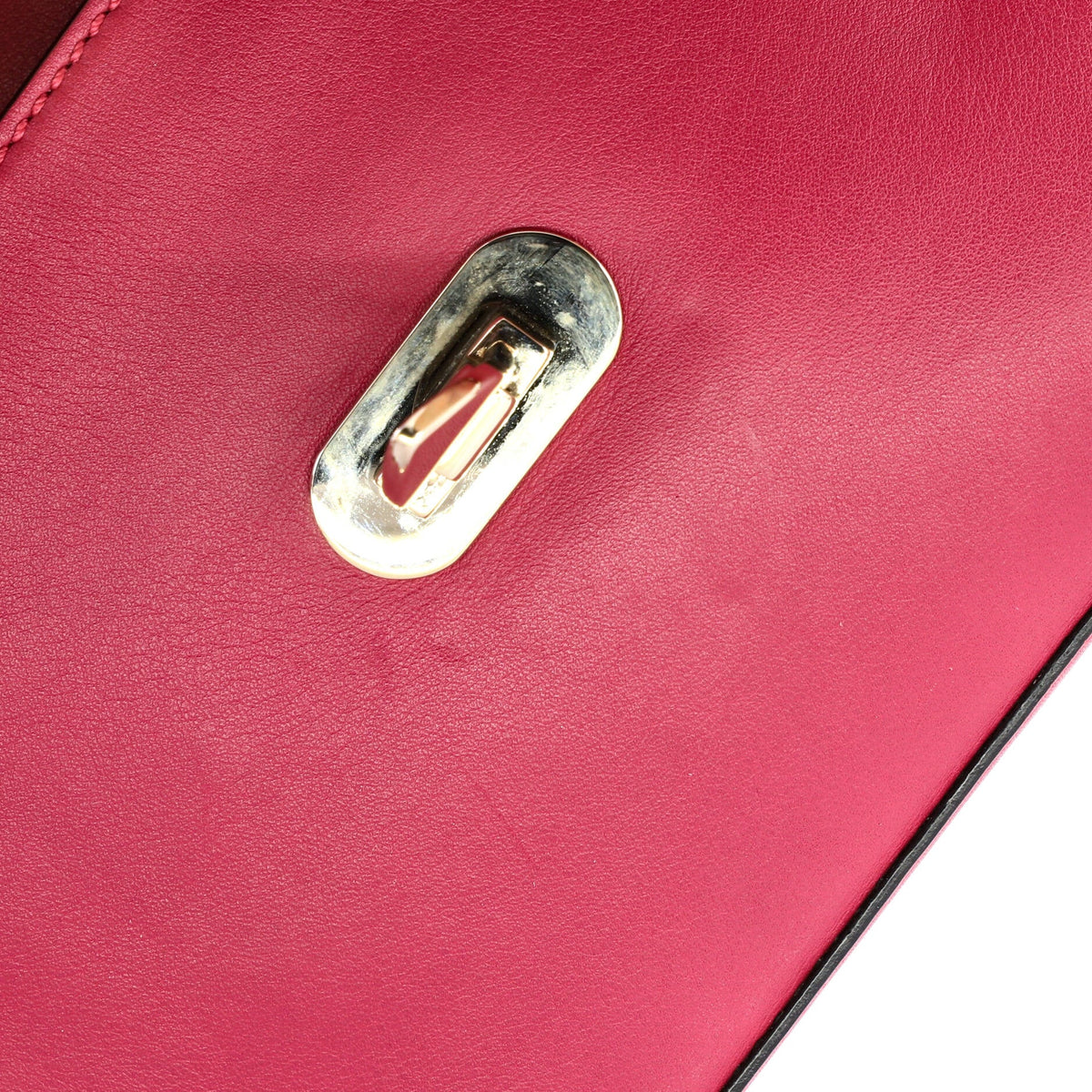 Rockstud Flip Lock Flap Bag Leather Small