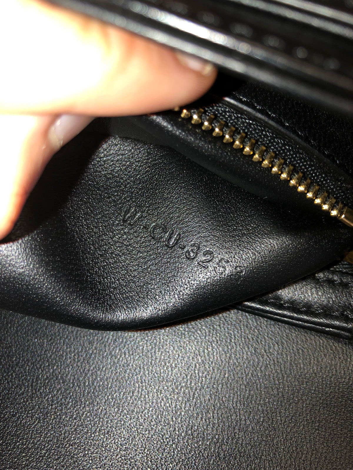 Triomphe Besace Clea Flap Bag Leather