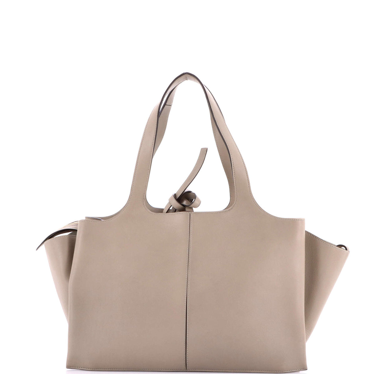Tri-Fold Shoulder Bag Grained Calfskin Medium