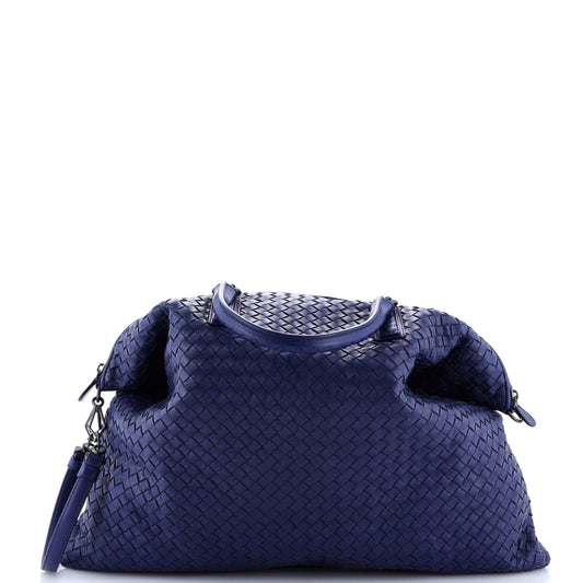 Convertible Satchel Intrecciato Nappa Maxi