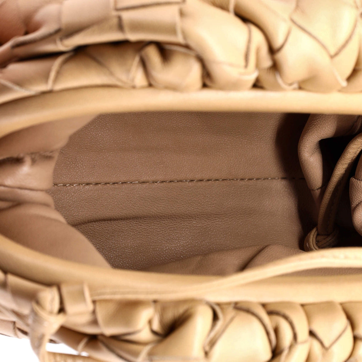 The Pouch Intrecciato Nappa Mini