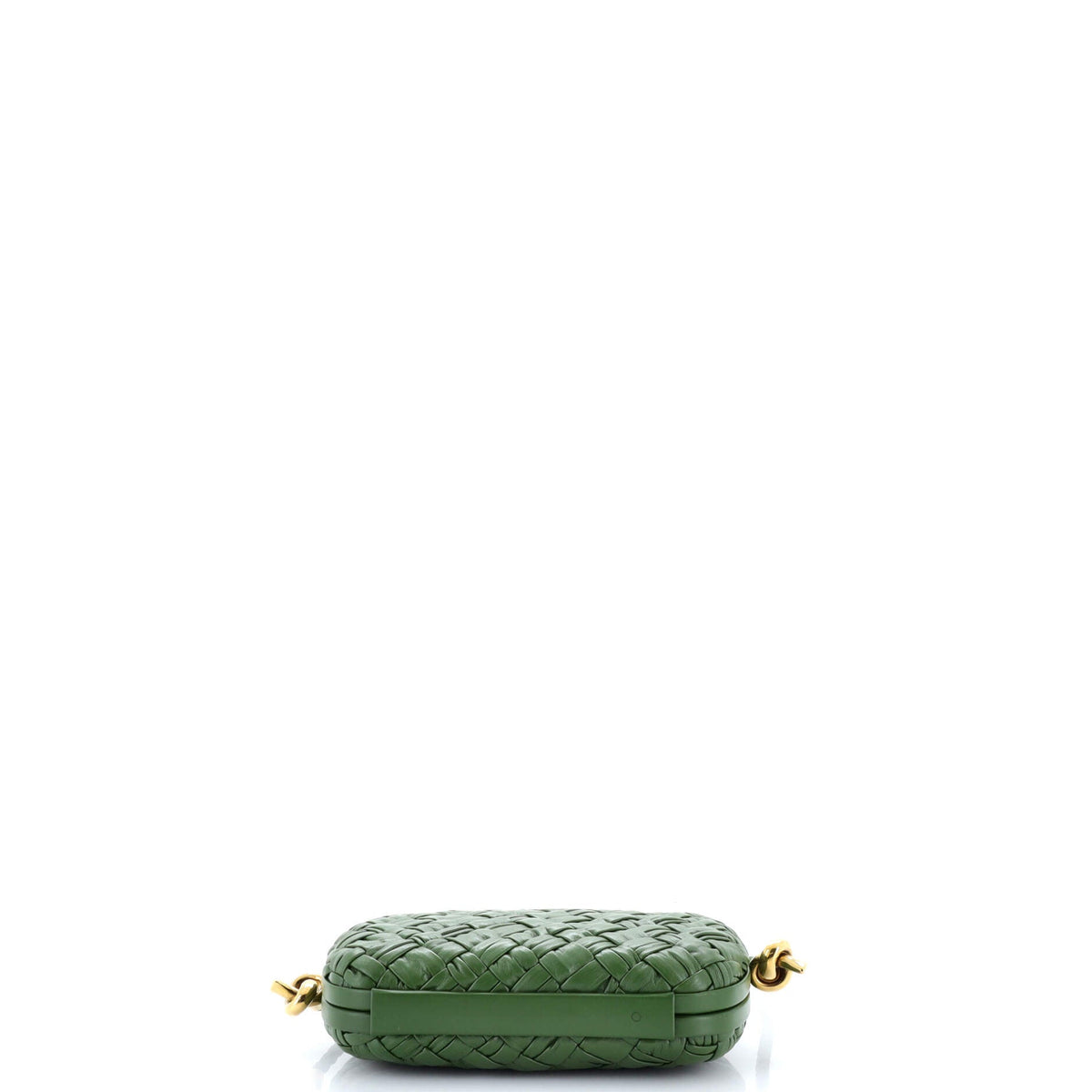Knot Minaudiere on Strap Intrecciato Leather