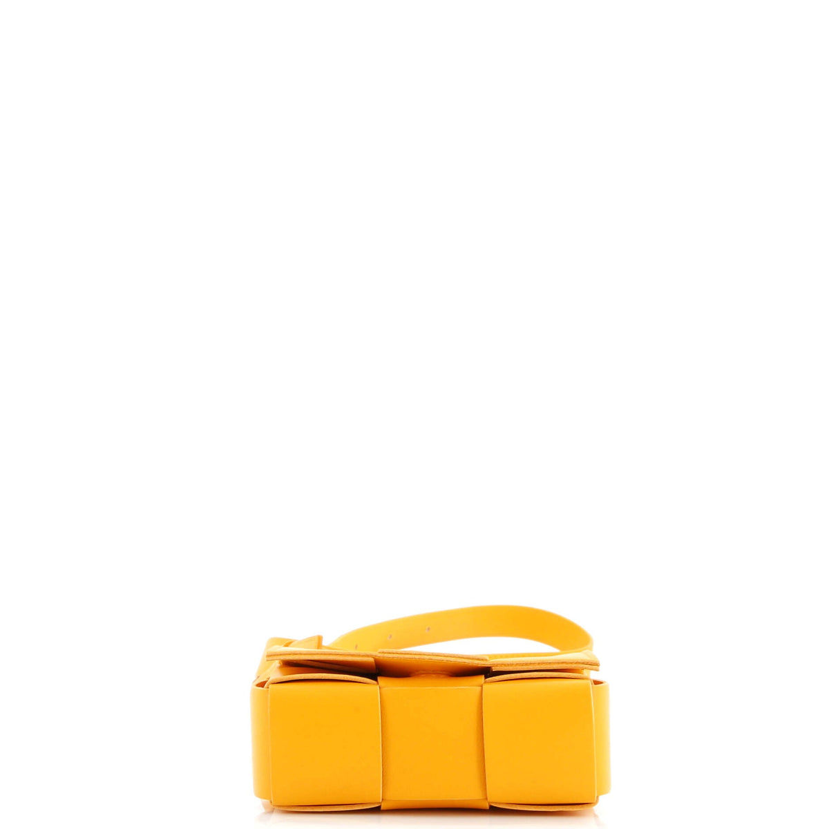 Cassette Crossbody Bag Maxi Intrecciato Leather Candy
