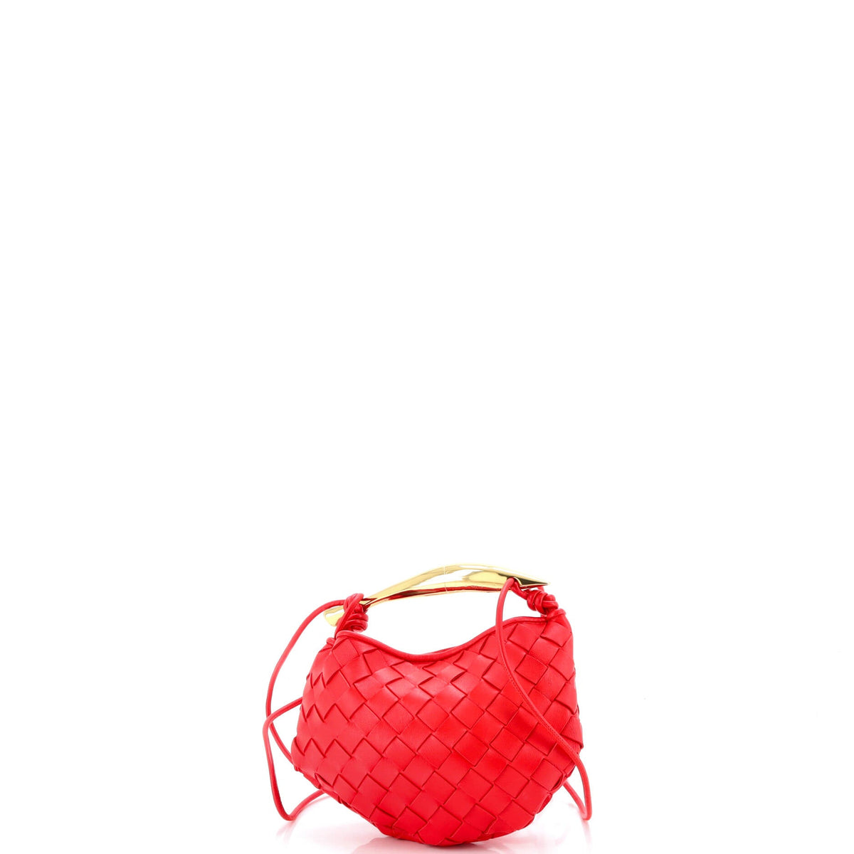 Sardine Top Handle Bag Intrecciato Nappa Mini