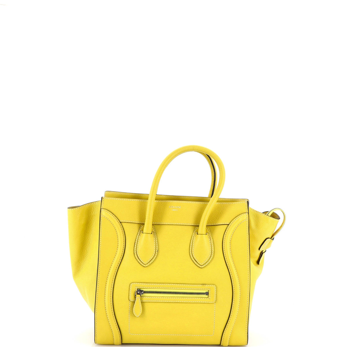 Luggage Bag Grainy Leather Mini