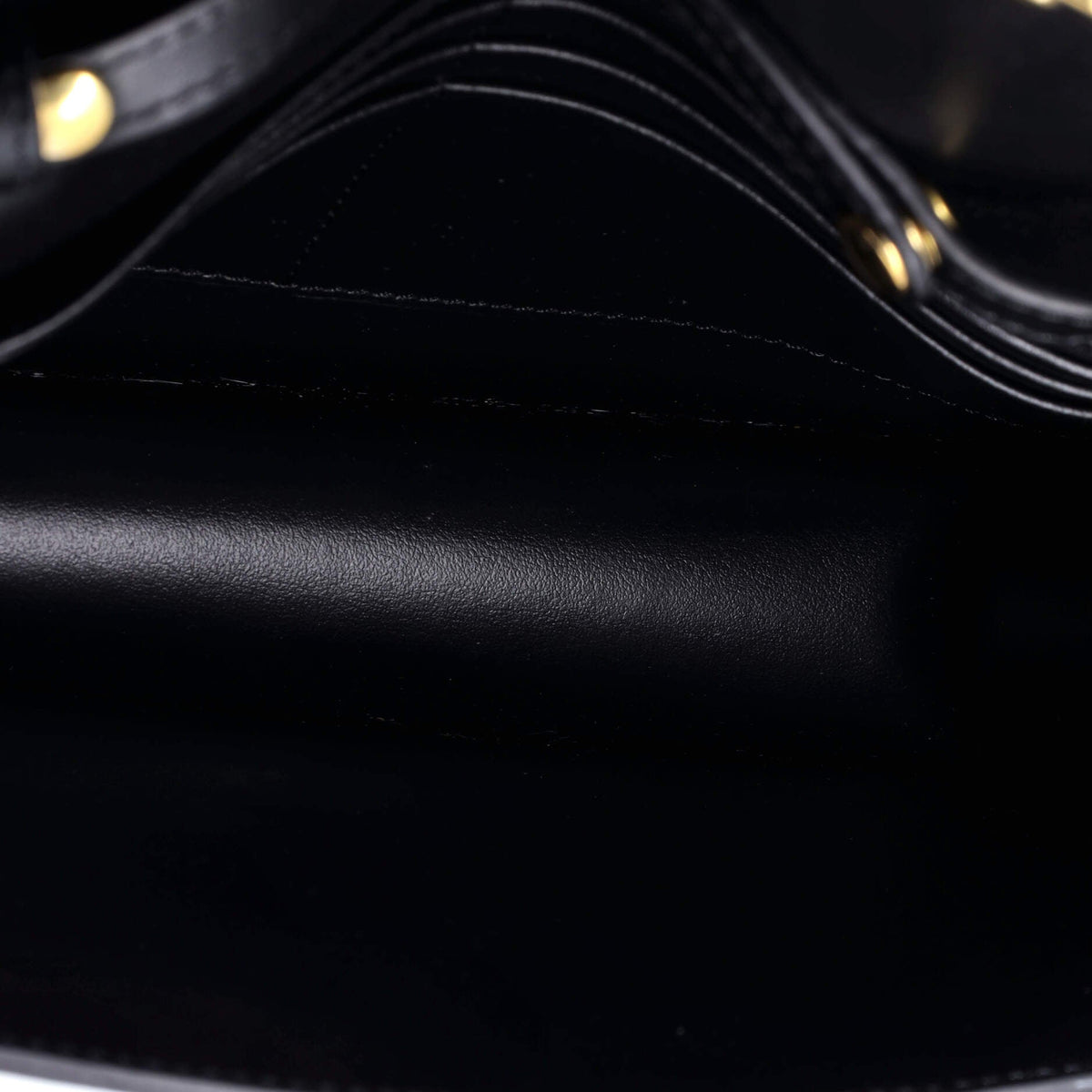 Margo Triomphe Wallet on Chain Leather