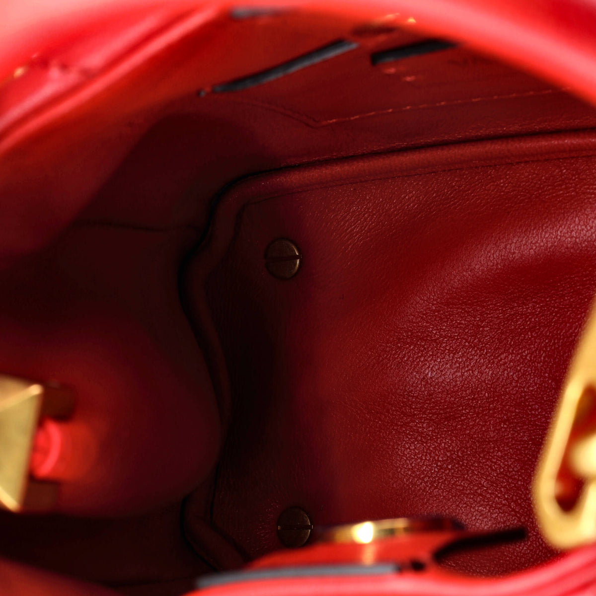 Roman Stud Top Handle Bag Quilted Leather Mini