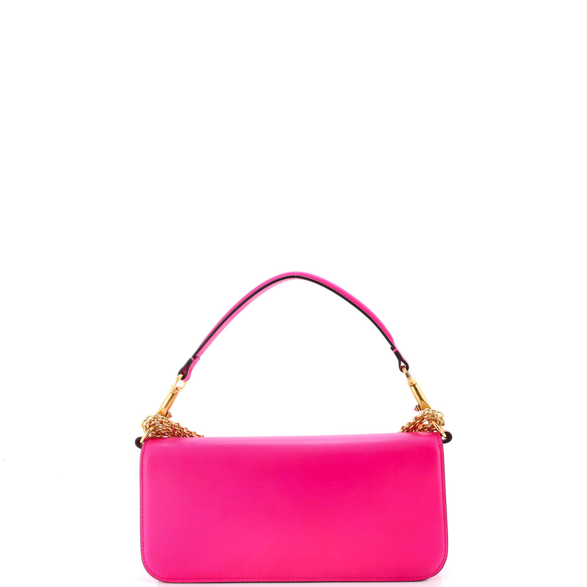 VLogo Loco Flap Shoulder Bag Leather Medium