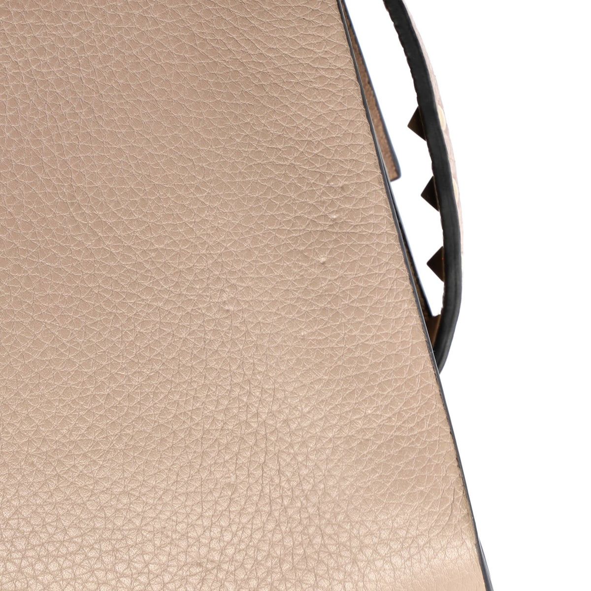 Rockstud Flip Lock Double Flap Crossbody Bag Leather Small