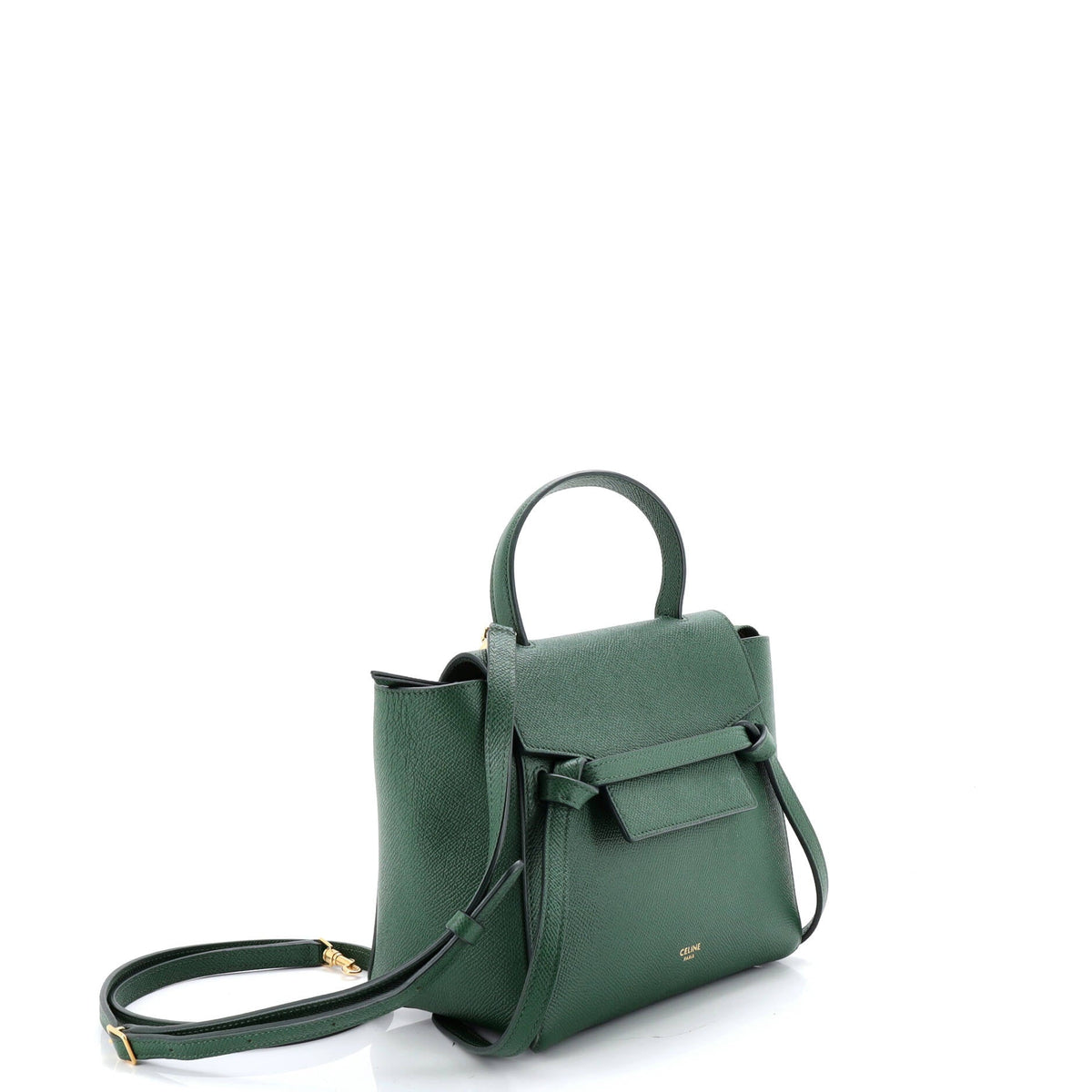 Belt Bag Textured Leather Nano