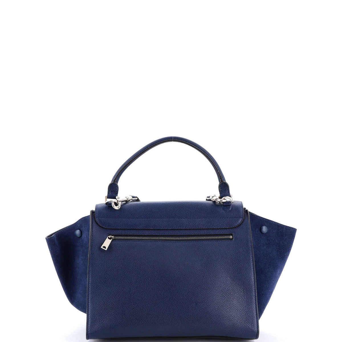 Trapeze Bag Leather with Suede Medium