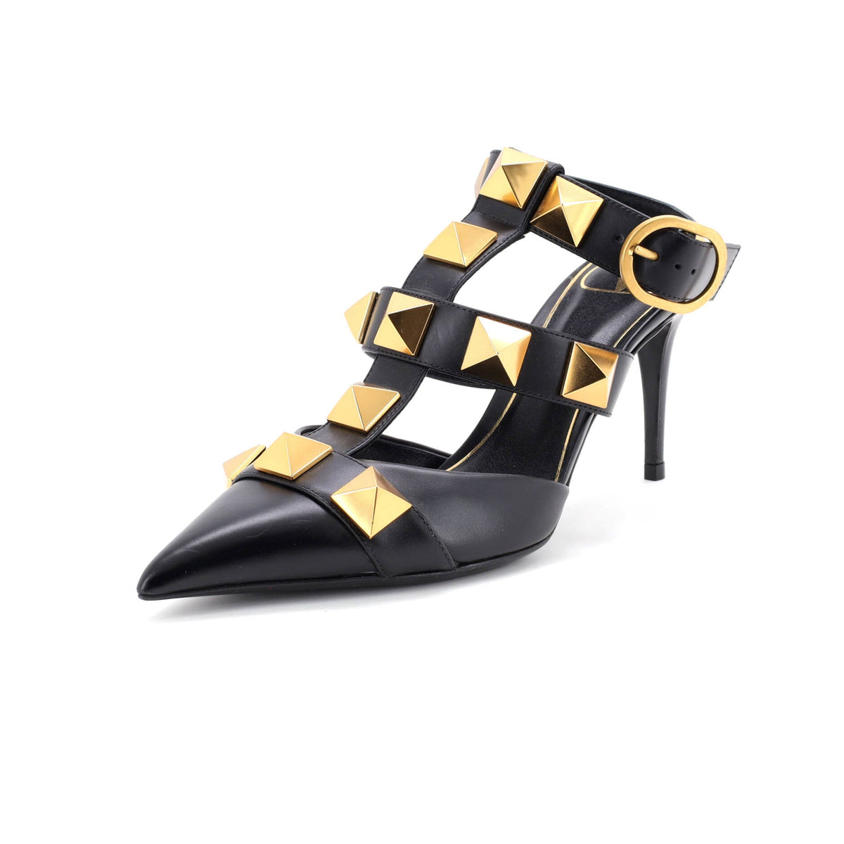 Women's Roman Stud Pumps Leather