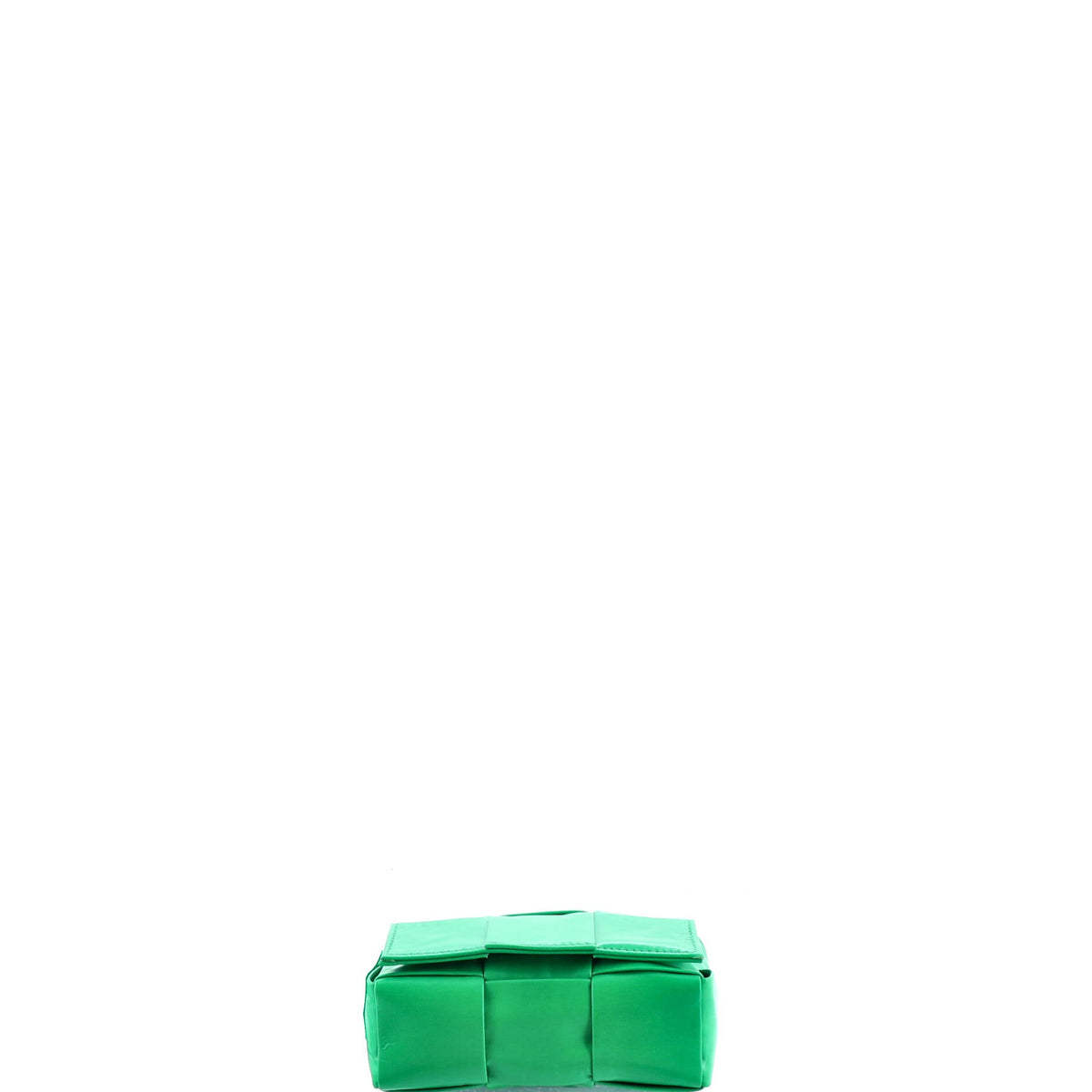 Cassette Crossbody Bag Maxi Intrecciato Leather Candy