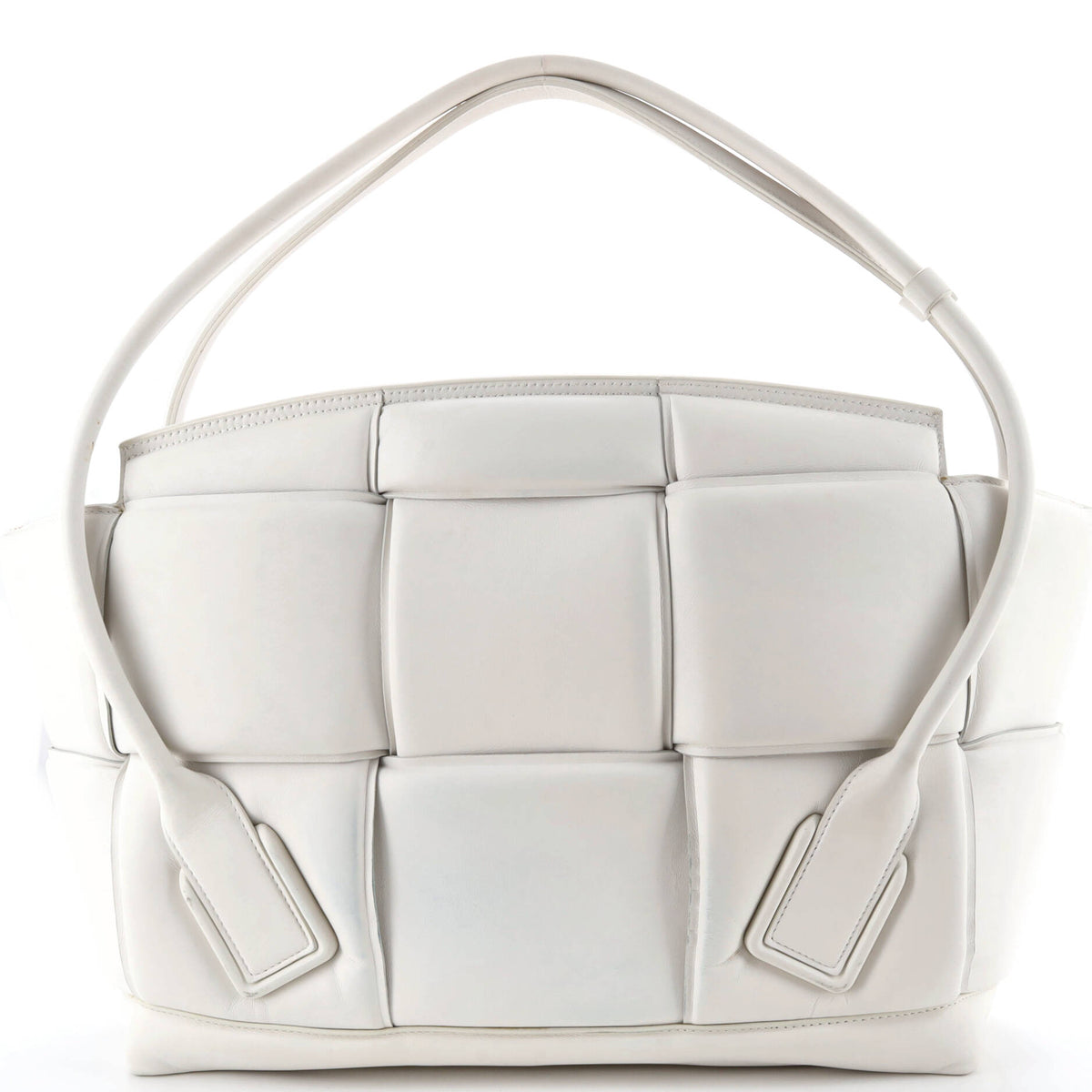 Arco Bag Padded Maxi Intrecciato Leather Large