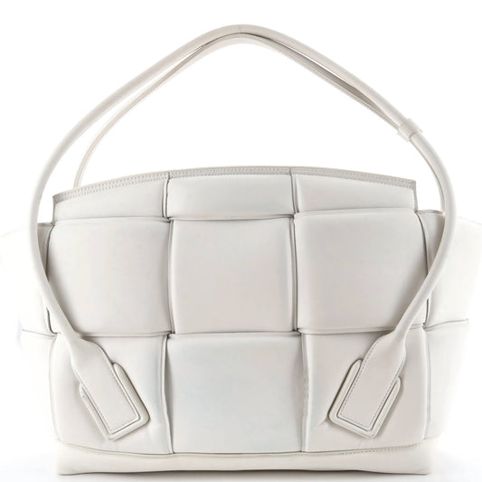 Arco Bag Padded Maxi Intrecciato Leather Large
