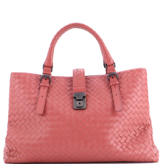 Roma Bag Intrecciato Nappa Medium