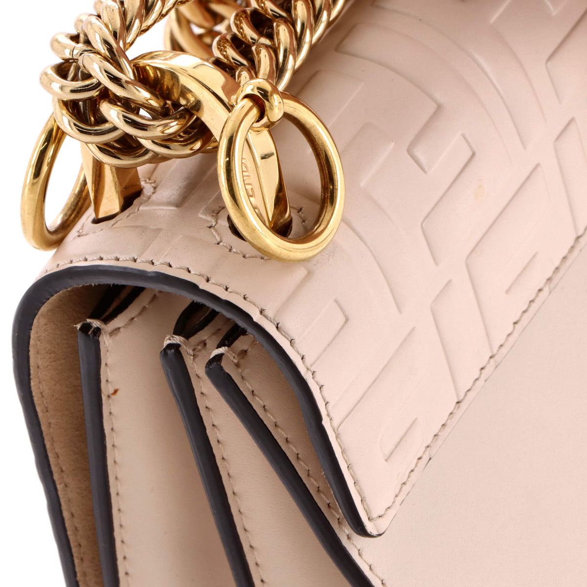 Kan I Bag Zucca Embossed Leather Small