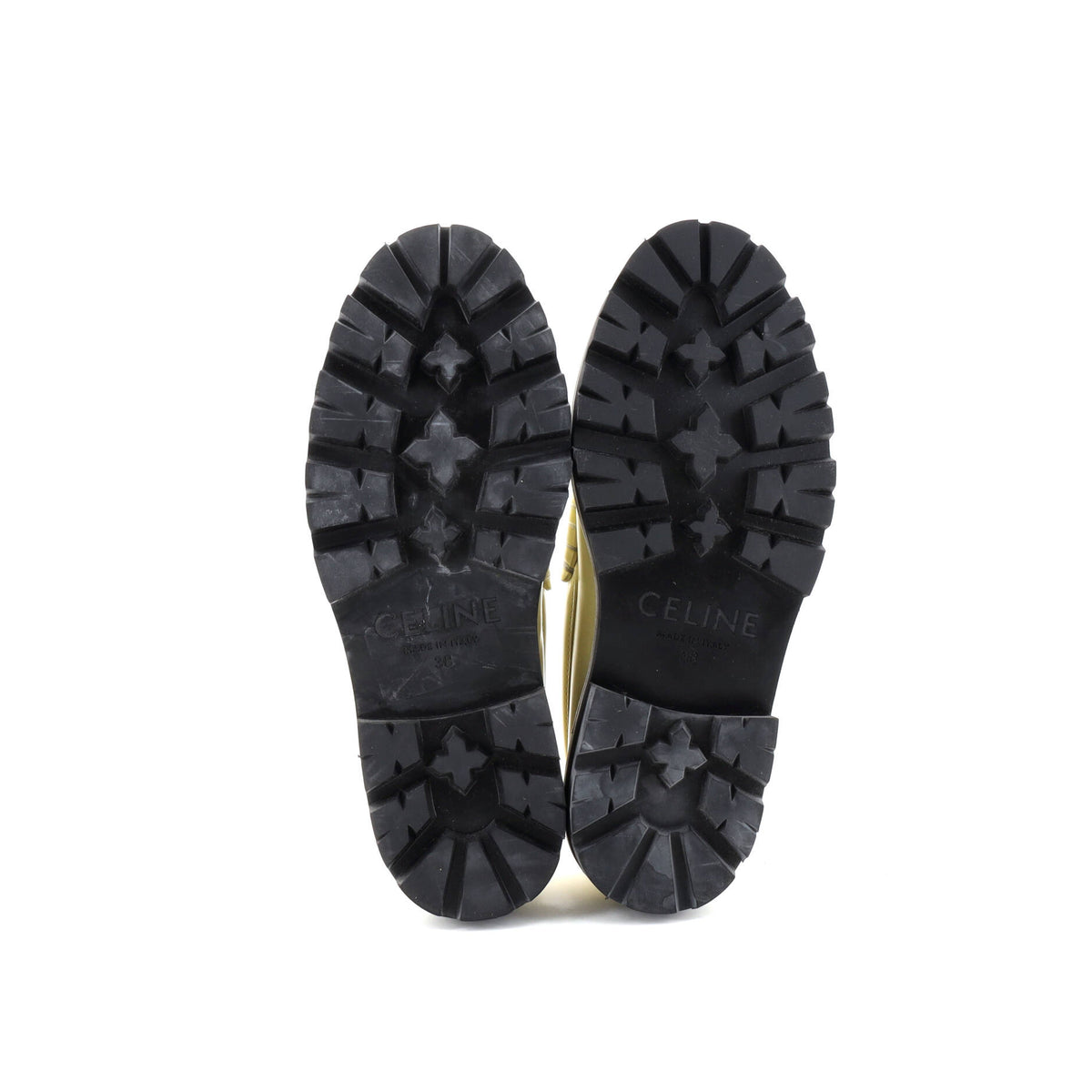 Women's Triomphe Chain Margaret Loafers Leather