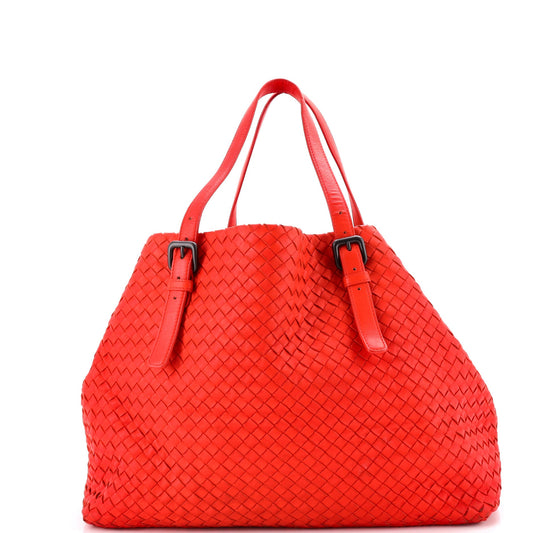 A-Shape Tote Intrecciato Nappa Large