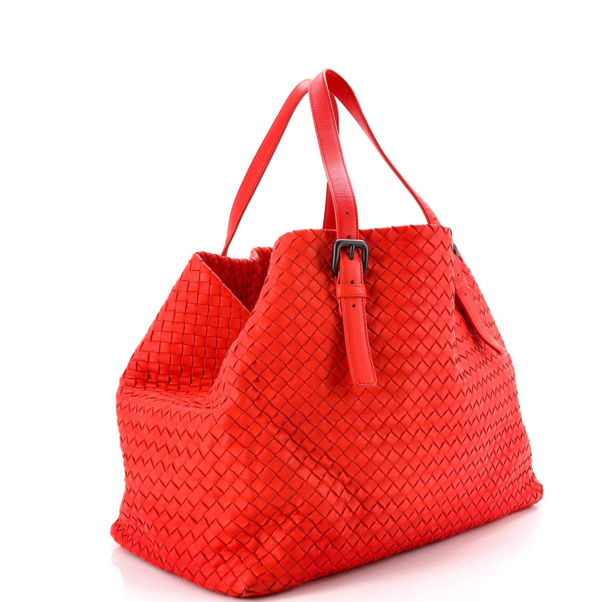 A-Shape Tote Intrecciato Nappa Large