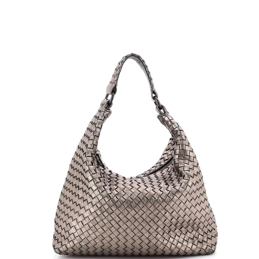 Sloane Hobo Intrecciato Nappa Medium