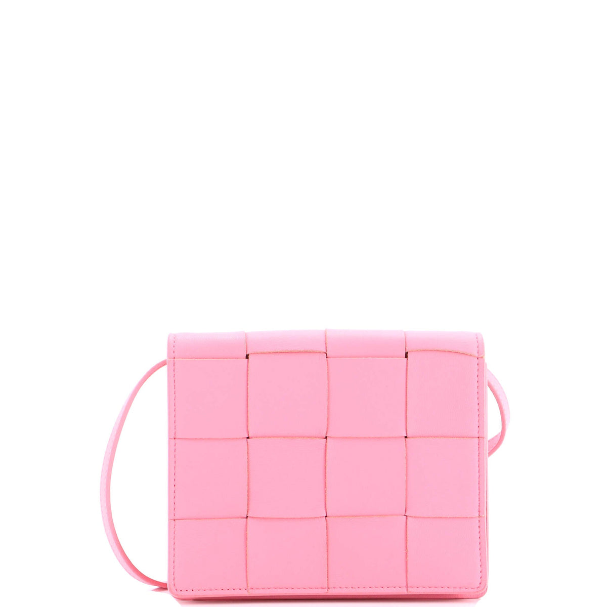 Cassette Crossbody Bag Maxi Intrecciato Leather Mini