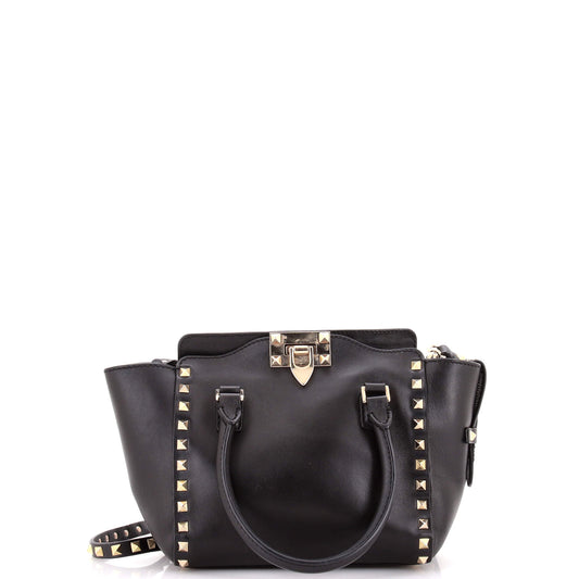 Rockstud Tote Rigid Leather Mini