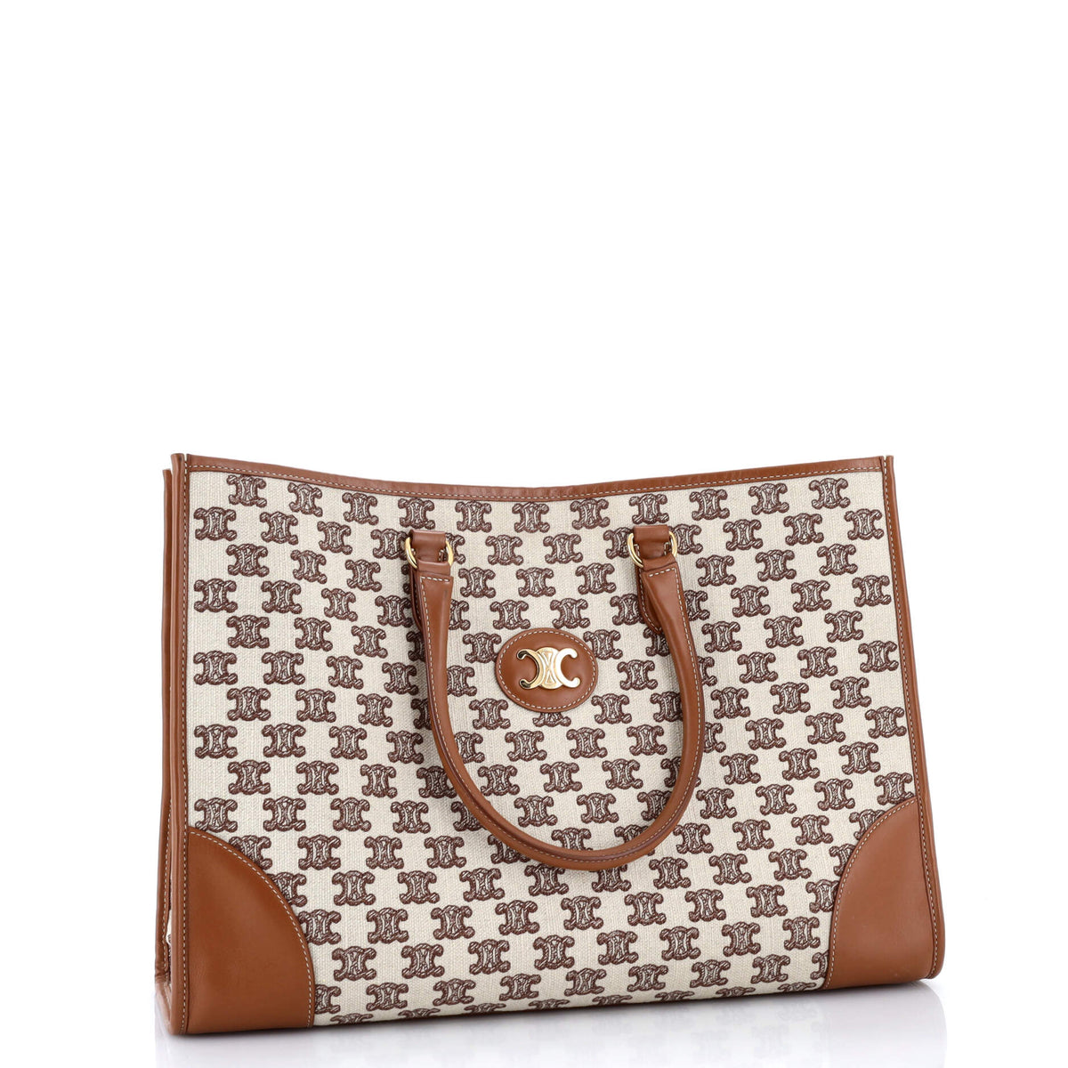 Horizontal Cabas Tote Triomphe Canvas