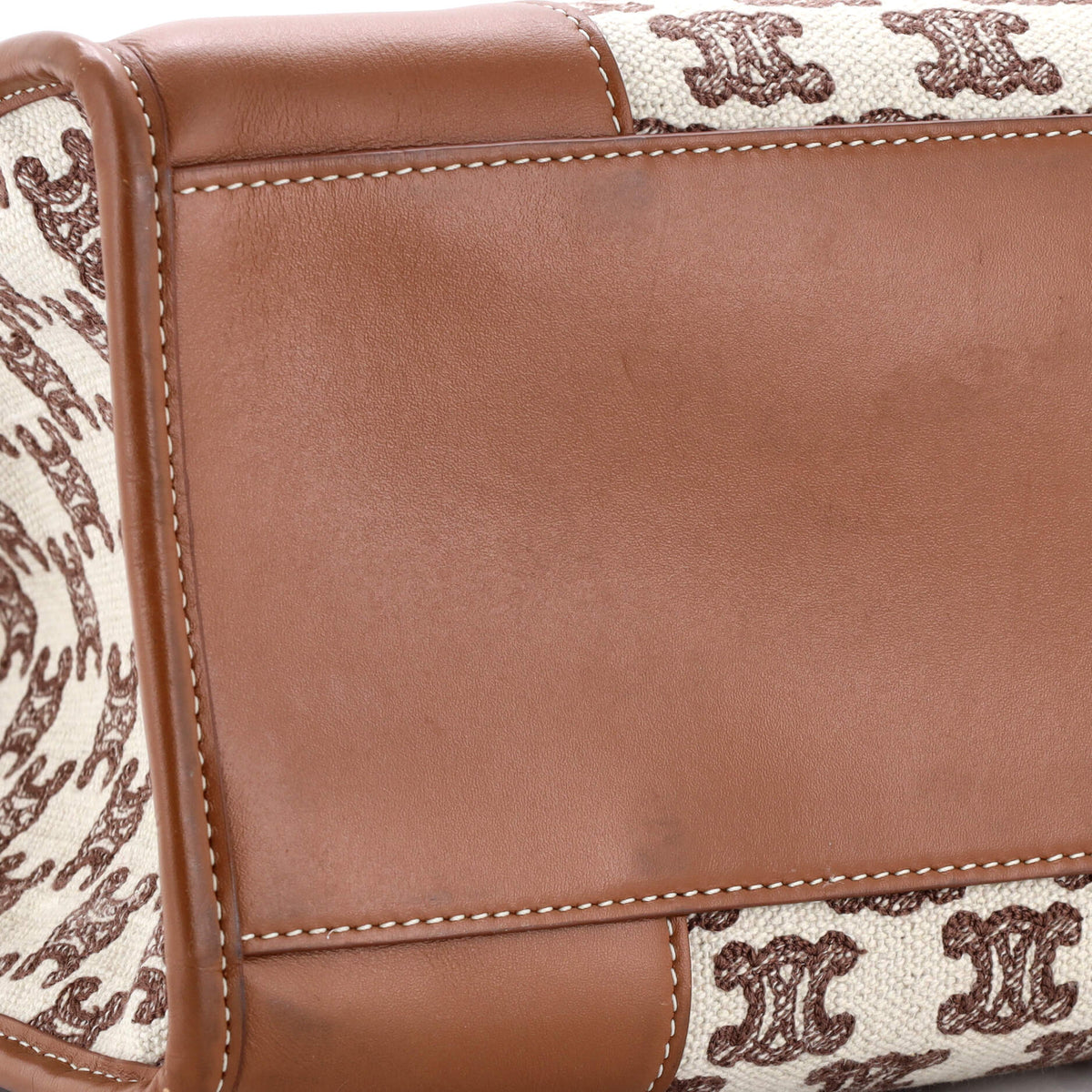 Horizontal Cabas Tote Triomphe Canvas