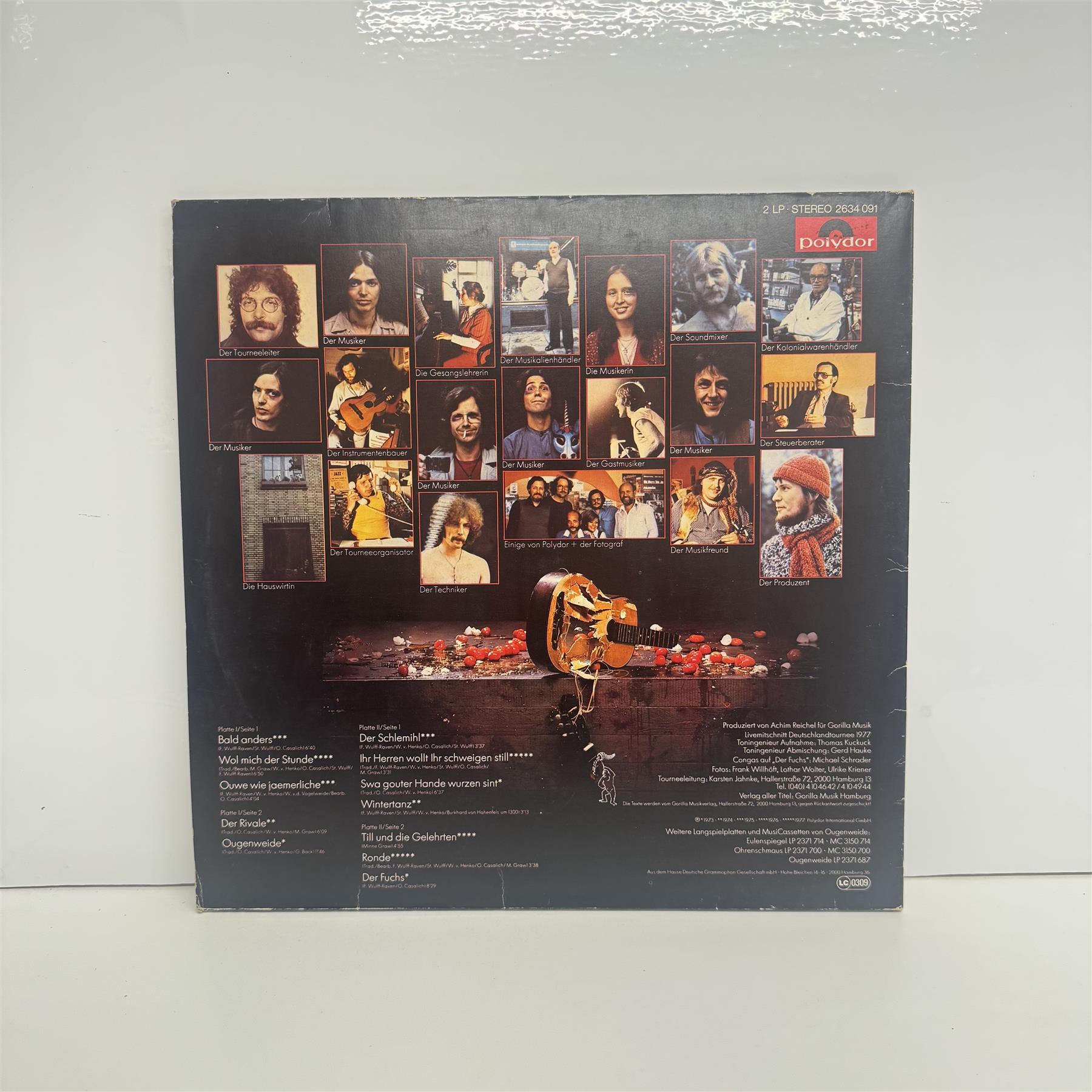 Ougenweide - Ungezwungen 2x Blackl Vinyl LP