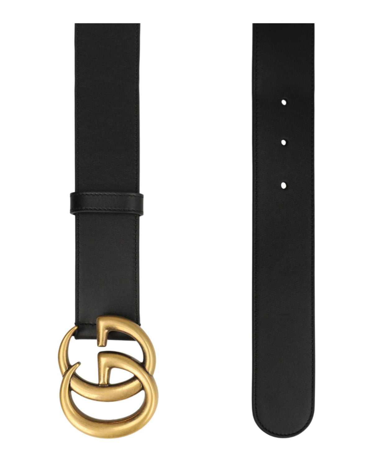 Gucci Womens GG Marmont Wide Belt