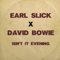 Earl Slick X David Bowie Isn't It Evening 7" Vinyl Single Turquoise Colour 2024