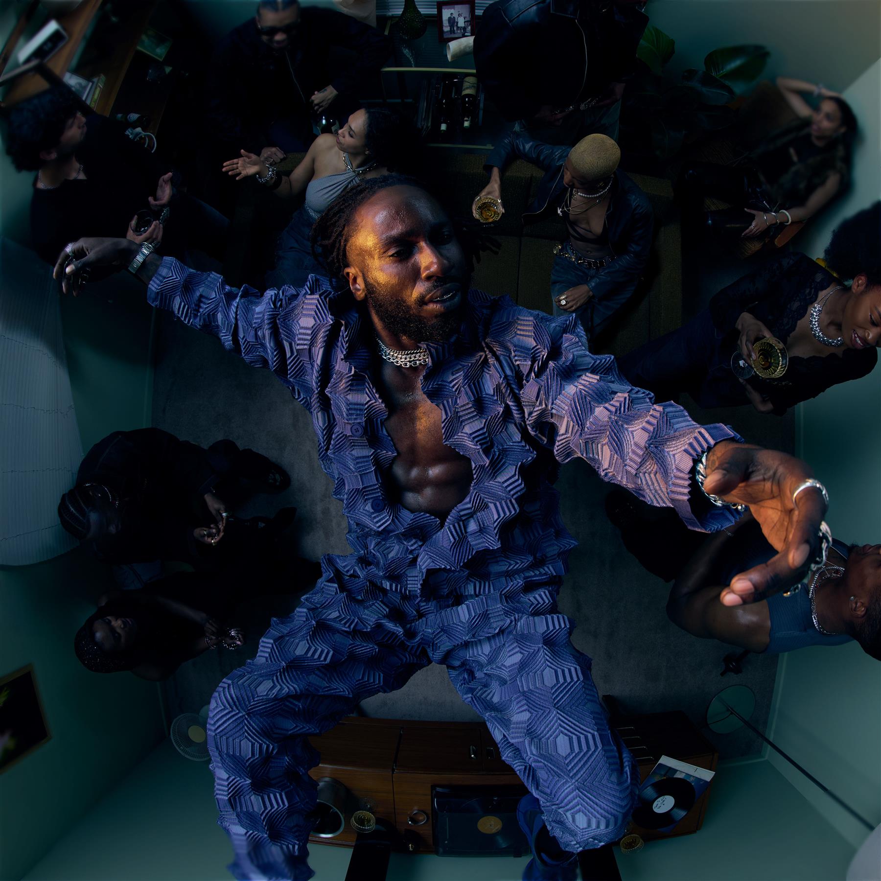 Kojey Radical - Don’t Look Down Transparent Blue Vinyl LP