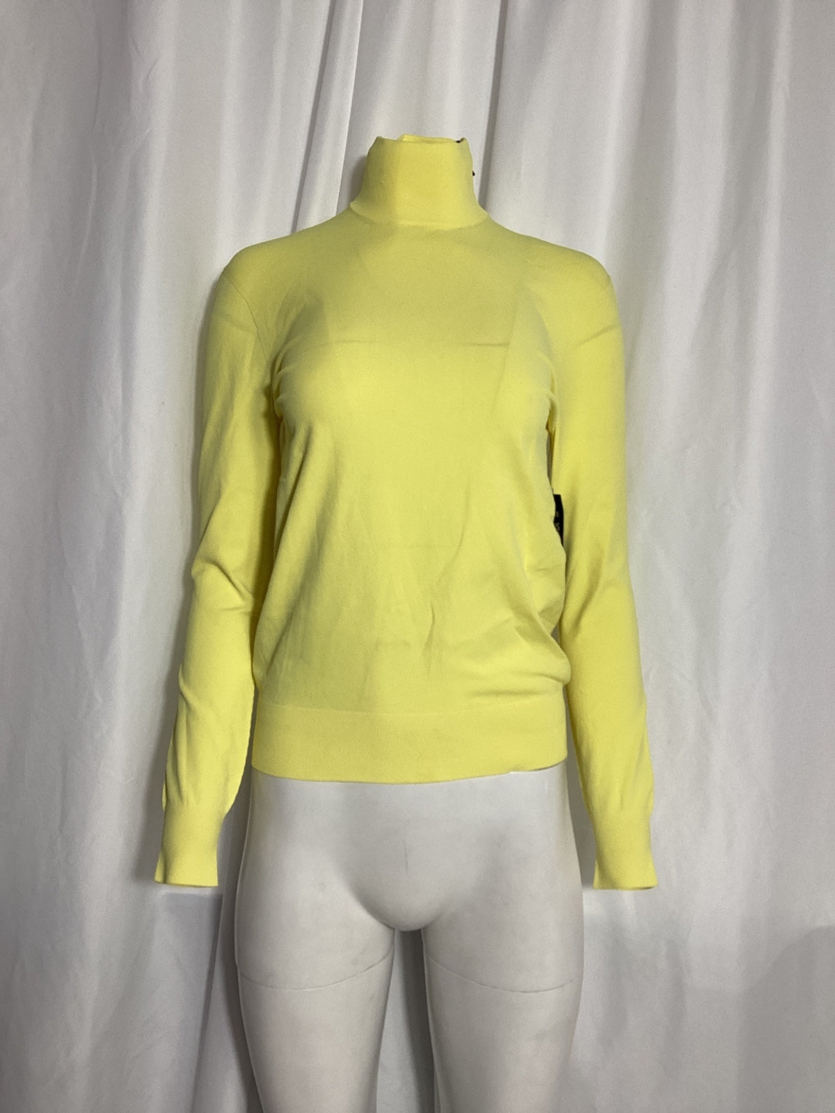 Bottega Veneta Turtleneck Sweater in Yellow Viscose