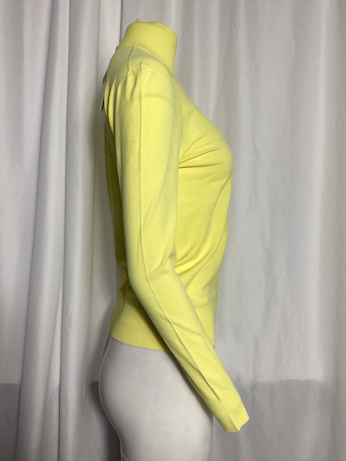Bottega Veneta Turtleneck Sweater in Yellow Viscose