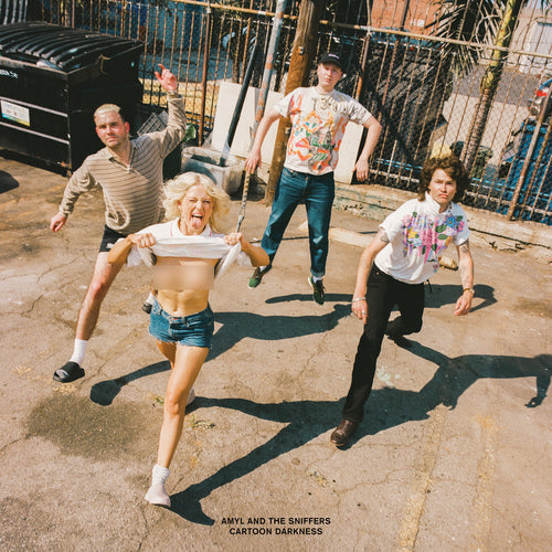Amyl & The Sniffers - Cartoon Darkness Cartoon Black Vinyl LP
